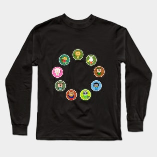 circle of friends from the woods Long Sleeve T-Shirt